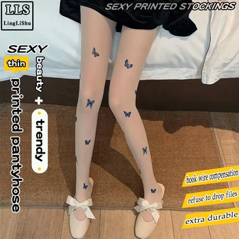 Çorap kadın Seksi Siyah İpek Külotlu Çorap Dar Ten rengi Çorap İnce Bahar Ve Yaz Uzun bacaklı Çorap