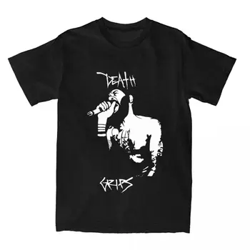 Ölüm Sapları MC Binmek Şablon Sanat T Shirt Aksesuarları Erkekler Kadınlar Saf Pamuk Komik Tees Kısa Kollu Elbise Yeni Varış