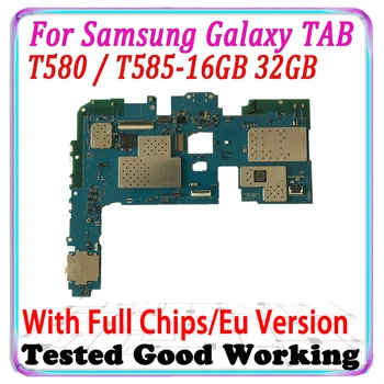 Ücretsiz Kargo Orijinal Unlocked Samsung Galaxy Tab İçin Bir 10.1 2016 T580 T585 32G Anakart AB Versiyonu Mantık devre Plaka