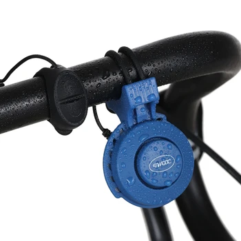 Şarj edilebilir Bisiklet Gidon Elektrikli Bisiklet Yüzük Ayarlanabilir Hacim Mini Alarm Zili Elektronik Bisiklet Boynuz Bisiklet Aksesuarları