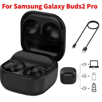 Şarj samsung kılıfı Galaxy Buds2 Pro SM-R510 Kulakiçi USB Kulaklık Şarj Kutusu Kutusu Yedek Kulaklık Şarj Cihazı